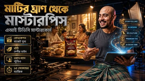 Story to Screen - এআই দিয়ে খাঁটি দেশীয় টিভিসি মেকিং