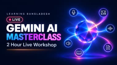 Gemini AI Masterclass - 2 Hour Live Workshop